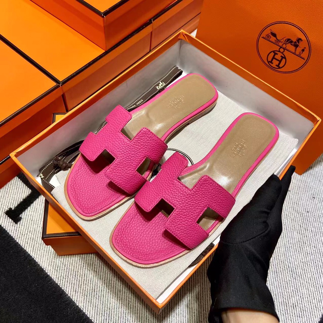 에르메스 올수공 오란 슬리퍼 샌들 토고 41